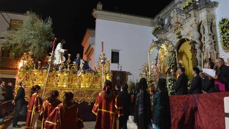 Once pasos procesionan en la Magna Jubilar