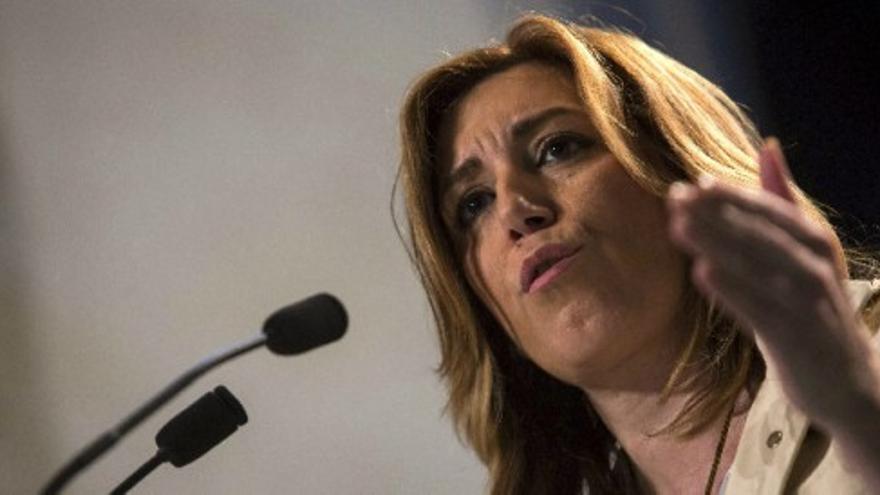 Susana Díaz: "Dejarán su escaño cuando les imputen un delito"