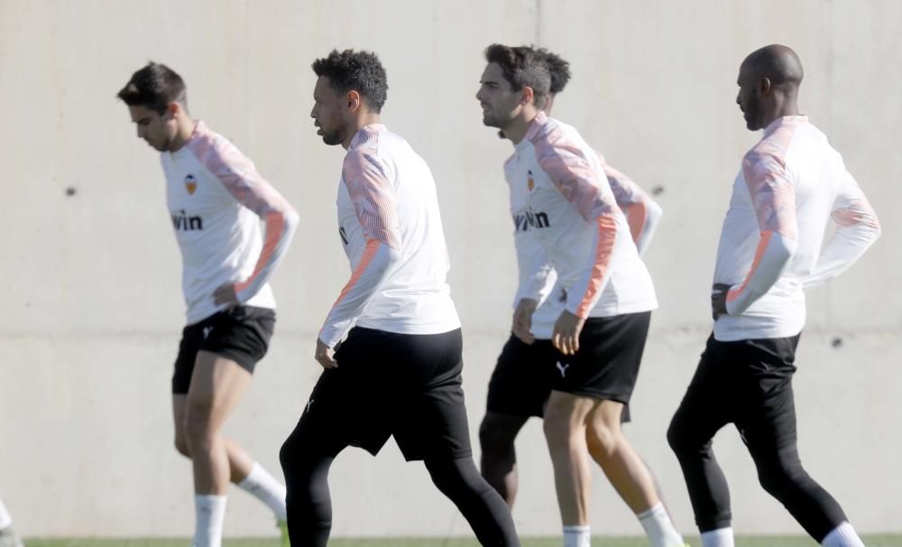 El Valencia CF trabaja en Paterna