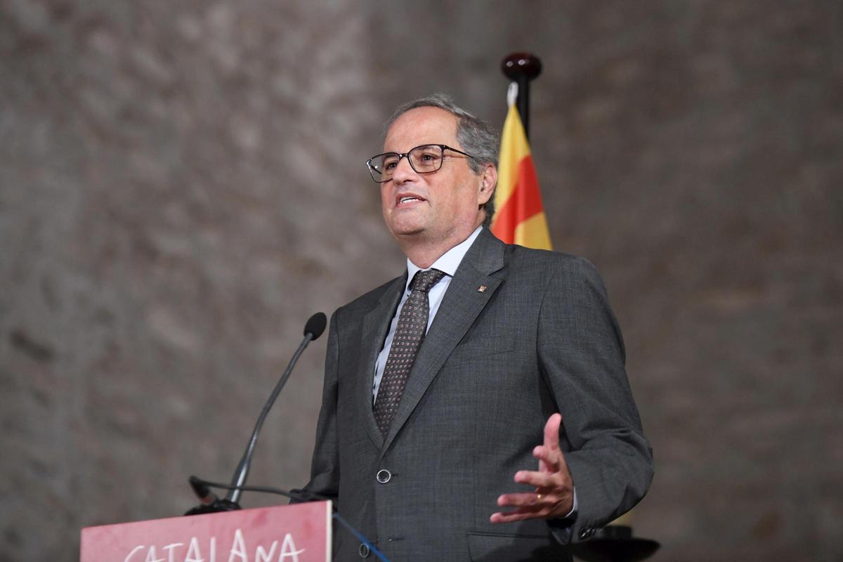 El expresidente de la Generalitat Quim Torra