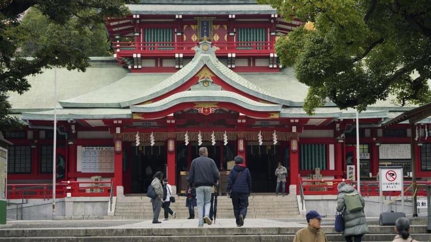 Triple homicidio con una espada de samurái en un templo sintoísta de Tokio