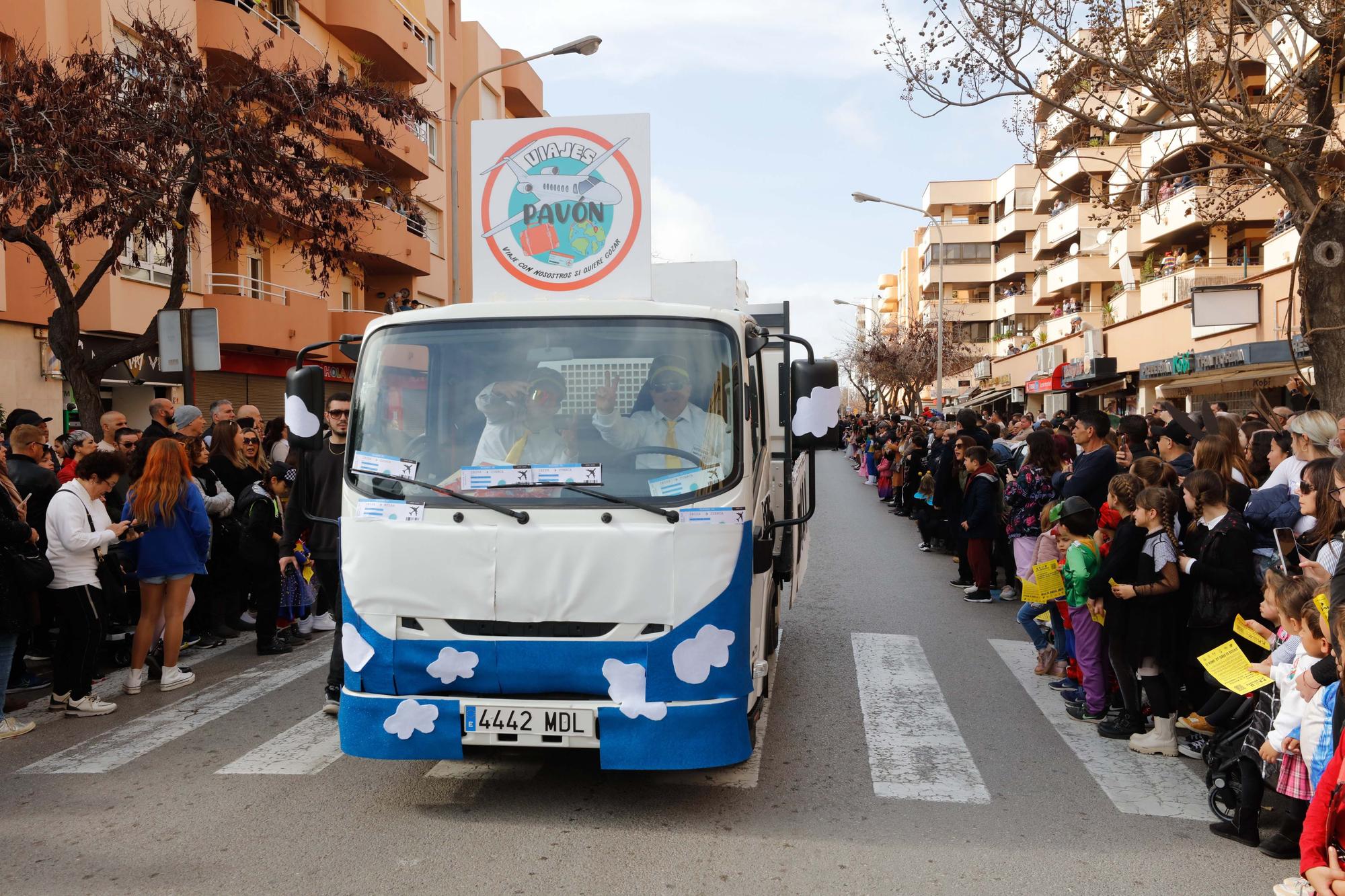 Todas las imágenes de la rúa del Carnaval de Ibiza 2023