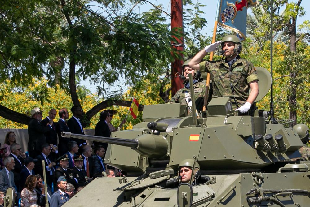 Las fotos del desfile de las Fuerzas Armadas