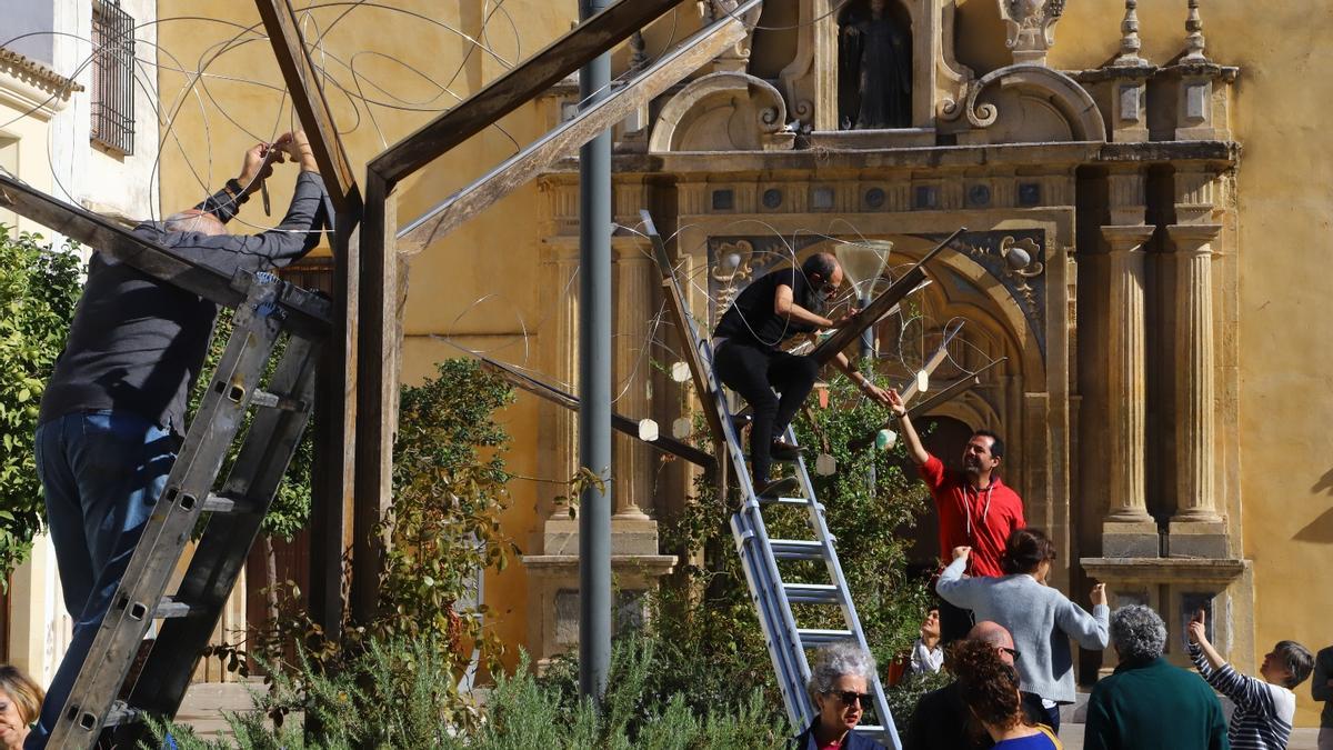 Instalación de la obra de Hisae Yanase.