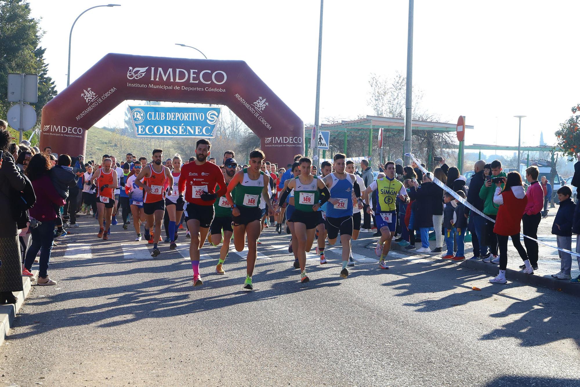 Carrera solidaria a favor del banco de alimentos de la parroquia de Fátima.