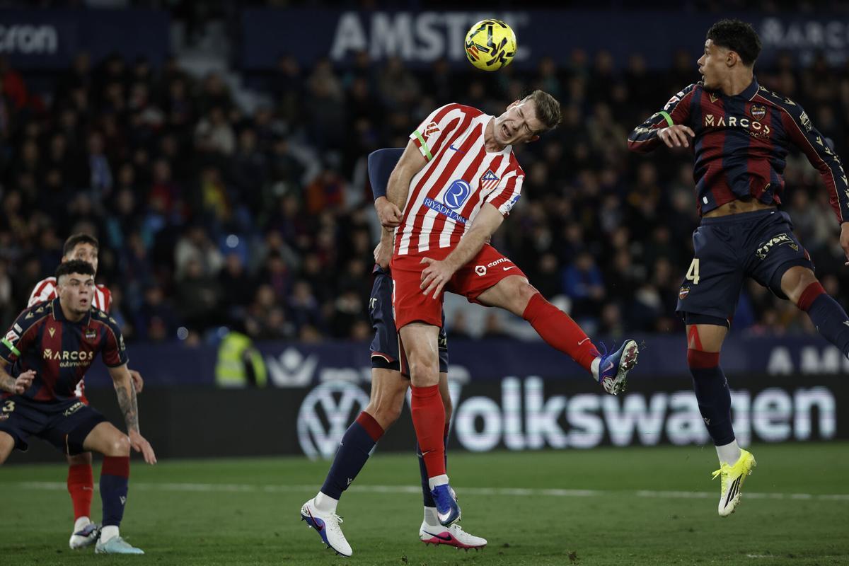 LaLiga: Levante - Atlético de Madrid, en imágenes.
