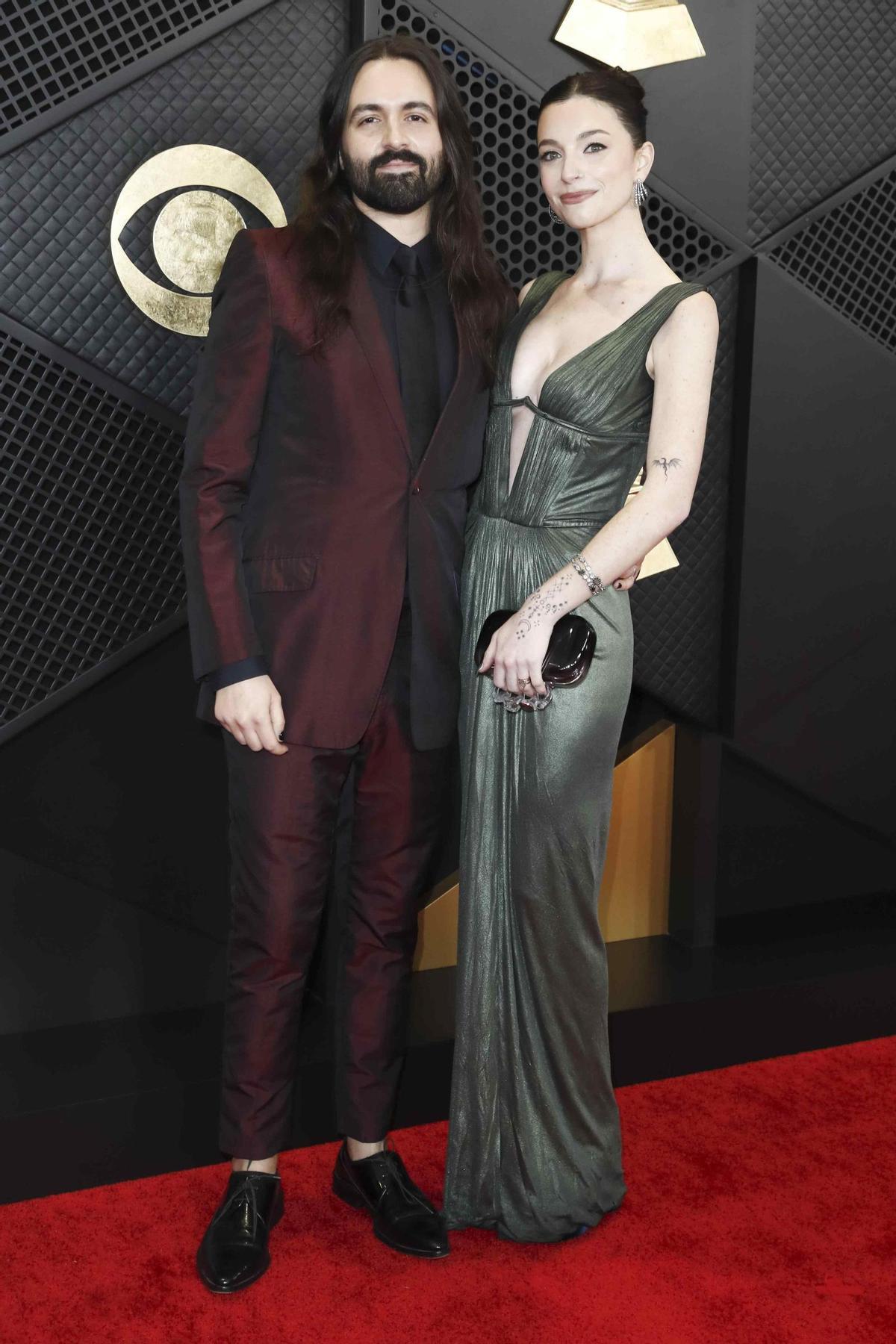 La catifa vermella dels premis Grammy 2024