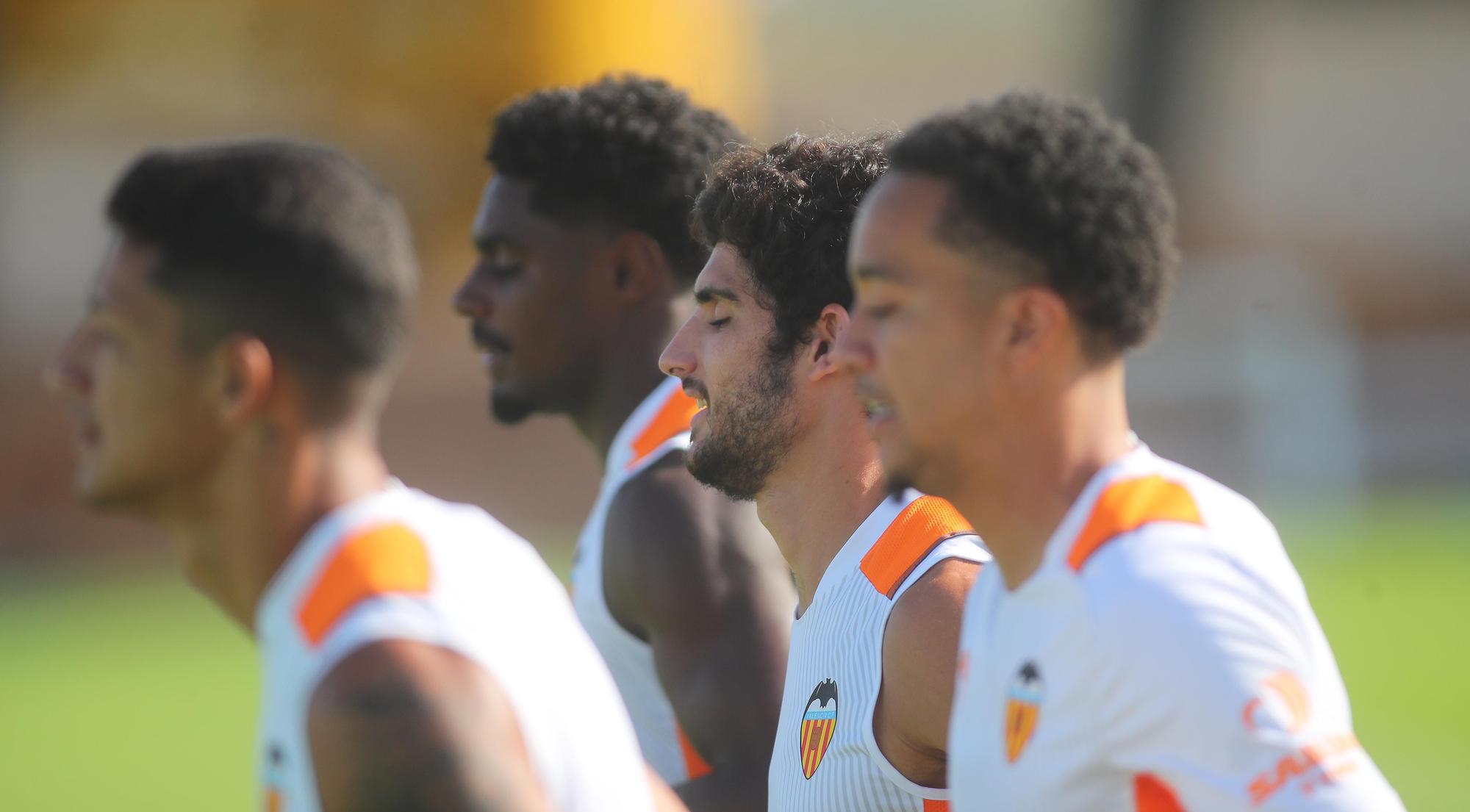 Así ha sido el entrenamiento de hoy del Valencia CF