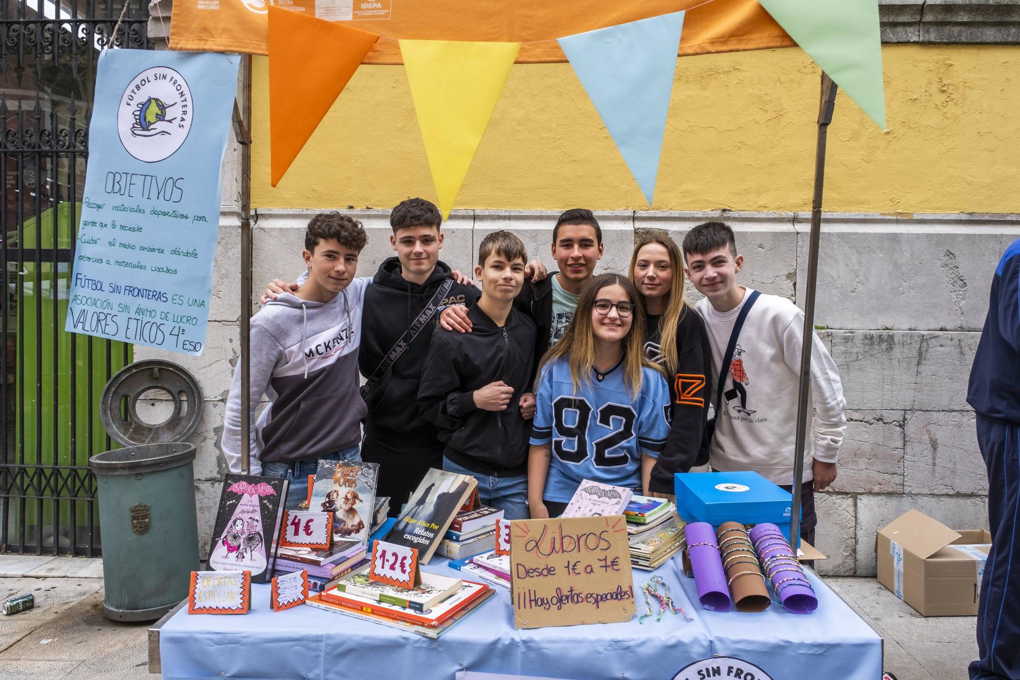 En imágenes: Mercados de Cooperativas y Asociaciones Educativas Asturianas en el Fontán