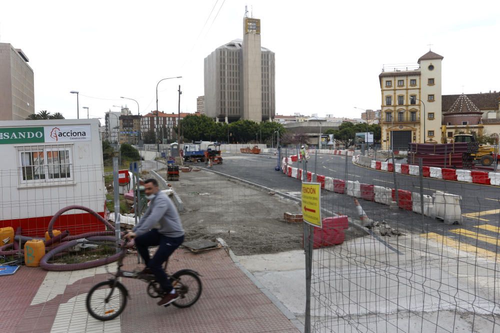 Obras paradas en Málaga