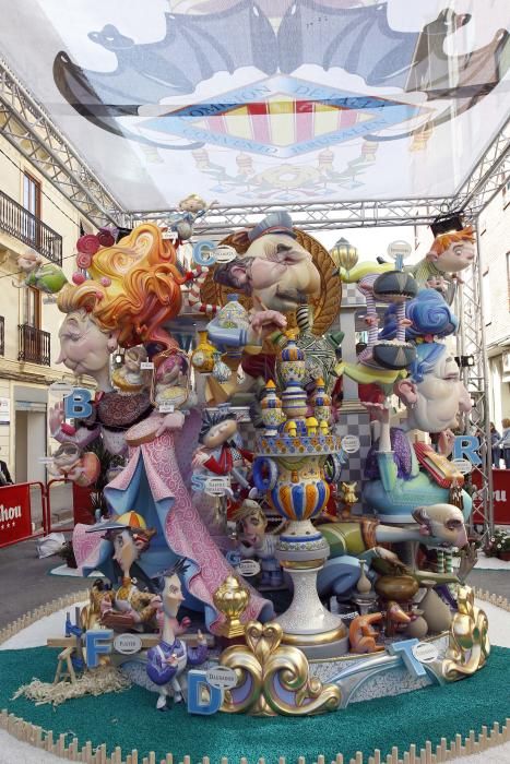 Así es la falla infantil de Convento Jerusalén