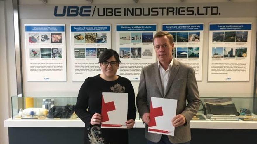 UBE Firma del convenio con Cruz Roja