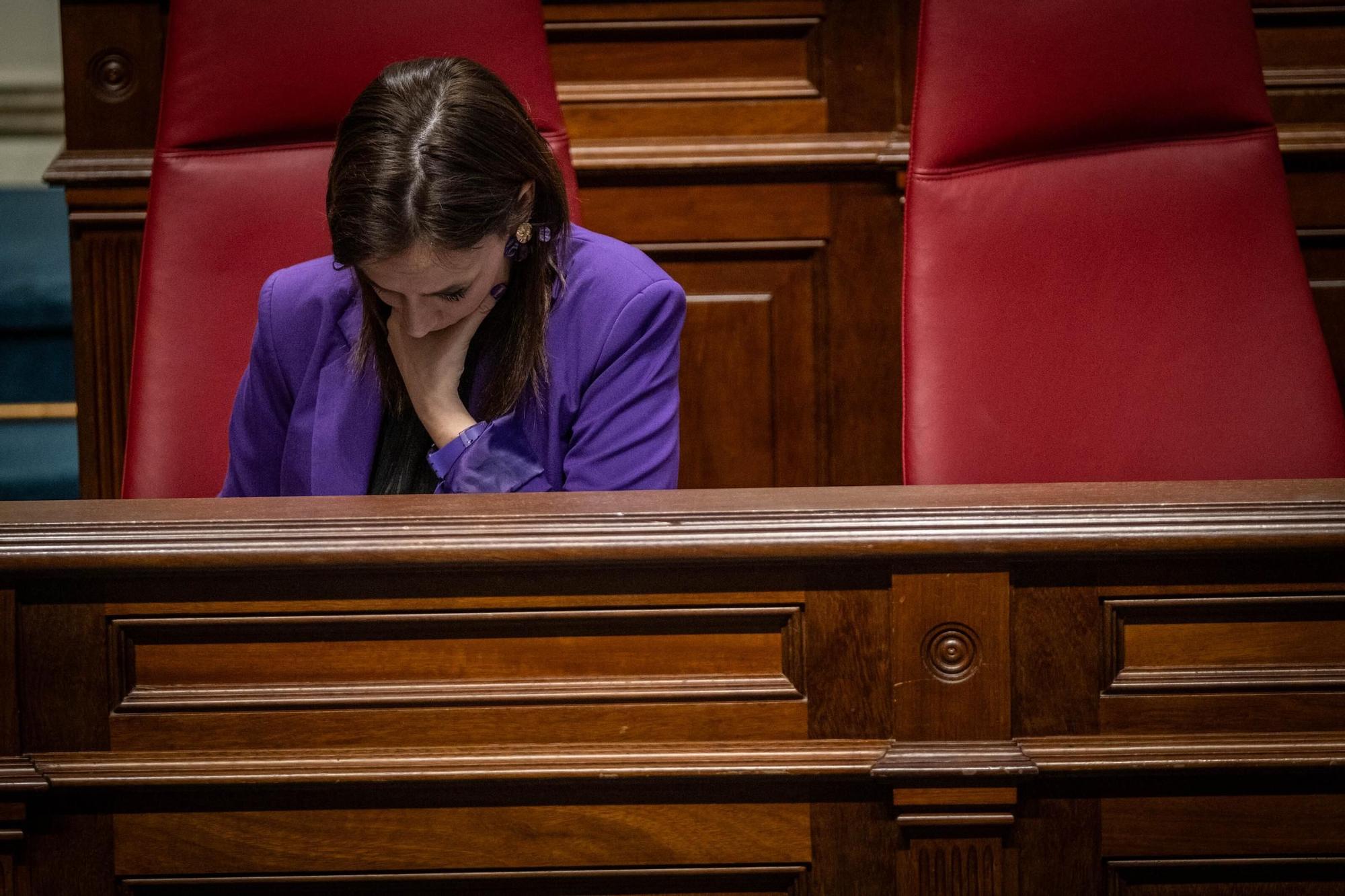 Pleno del Parlamento de Canarias