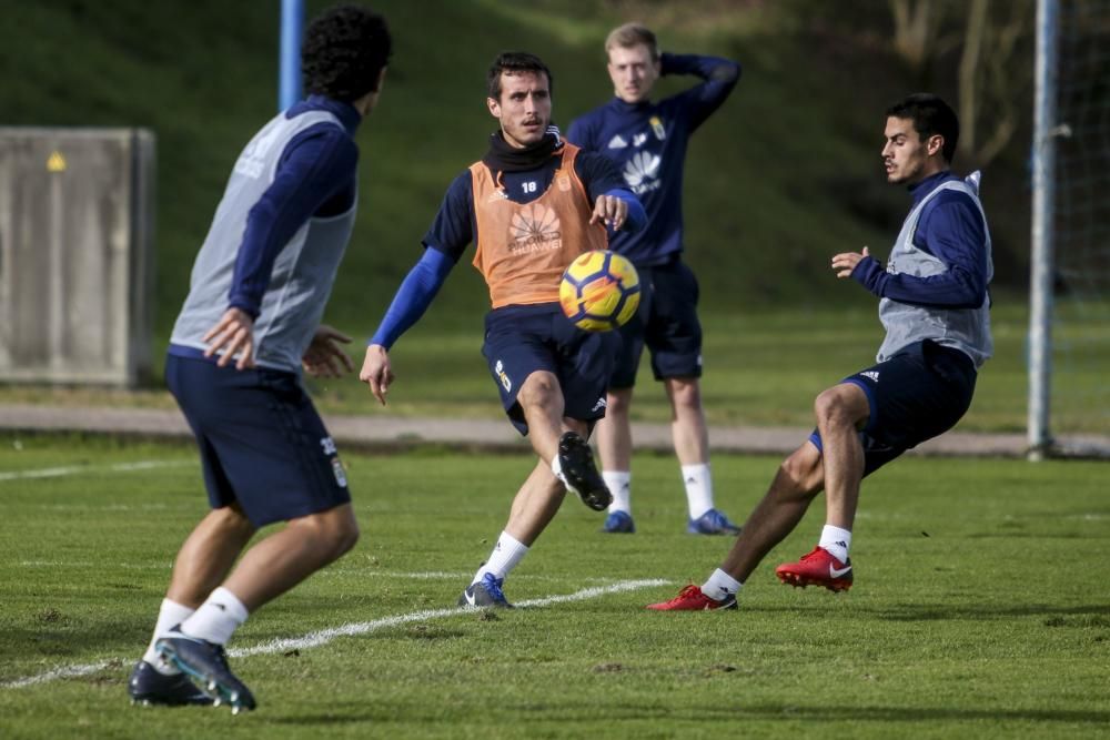Primer entrenamiento del Real Oviedo del 2018