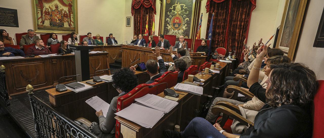 Pleno en 2020 antes de la pandemia