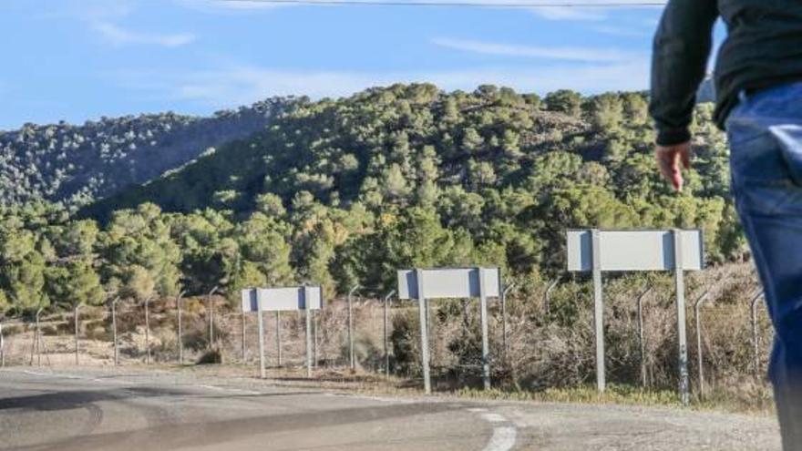 Una imagen de Sierra Escalona, donde está proyectada esta construcción.