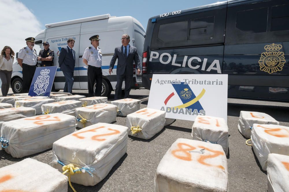 Interceptan en alta mar un barco venezolano con 1.200 kilos de cocaína que tenía como destino las Rías Baixas