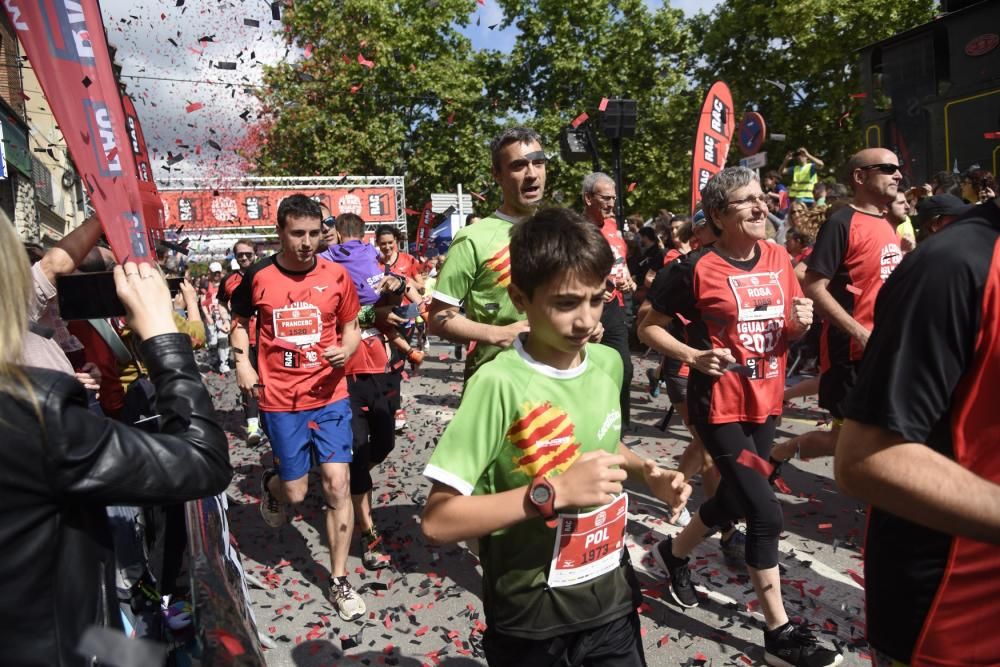 Igualada aplega gairebé 2.000 corredors a La Cursa de RAC 1