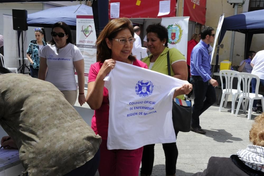 Las enfermeras celebran su día en Murcia