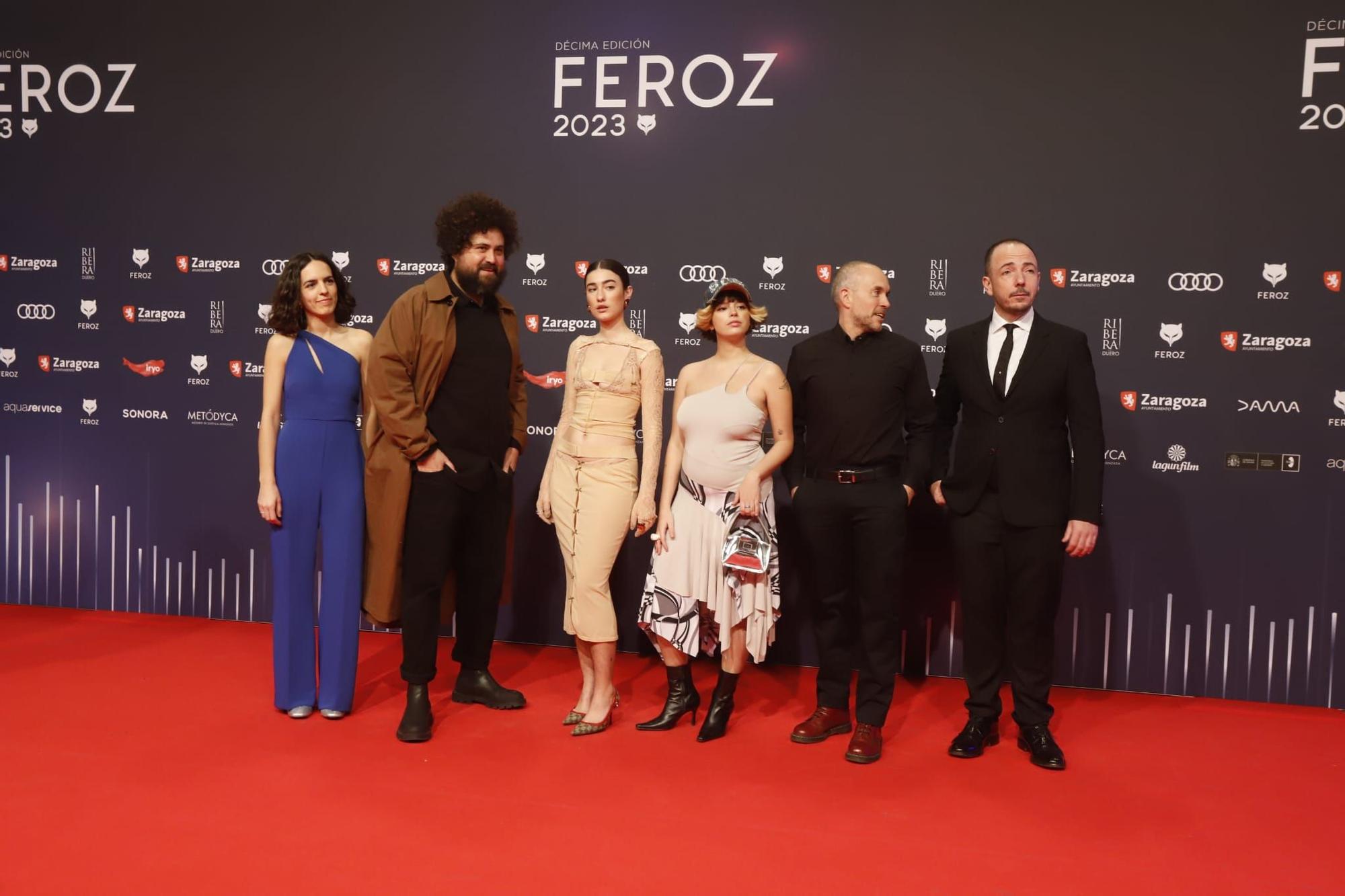 Alfombra roja de los premios Feroz