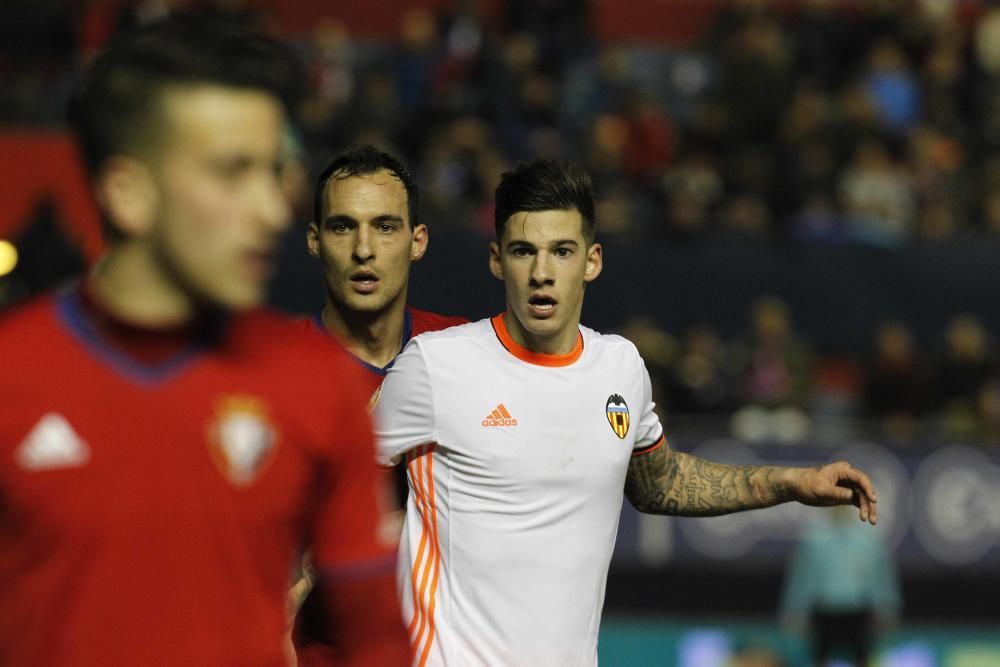 Las imágenes del Osasuna - Valencia