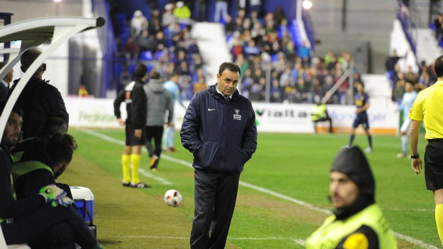 Salmerón, durante un partido en La Condomina.