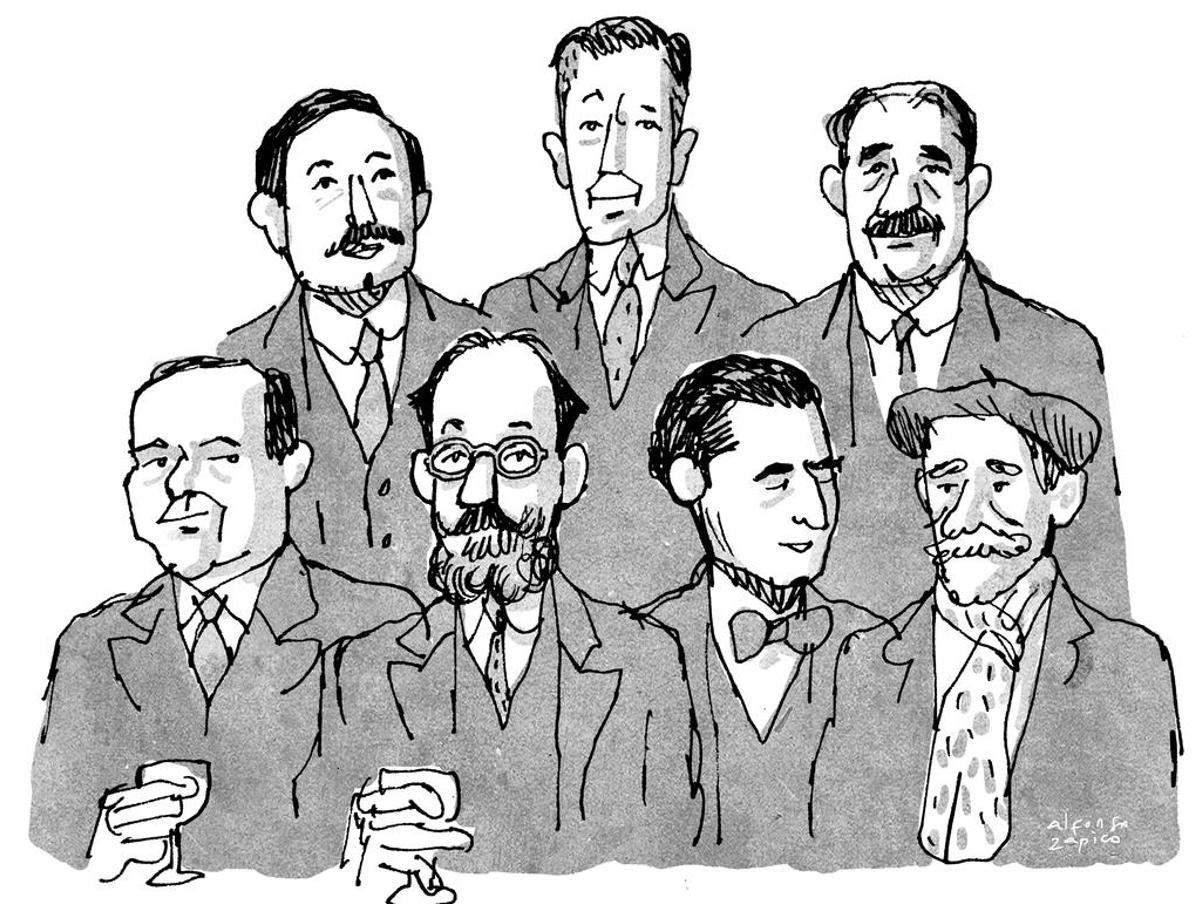 La cena de los periodistas suicidas