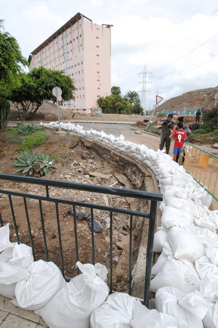 DIA DESPUES DE LA TROMBA DE AGUA