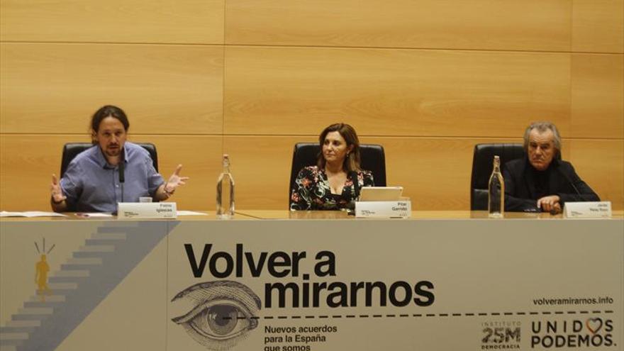 Iglesias defiende el sistema federal como solución territorial para España