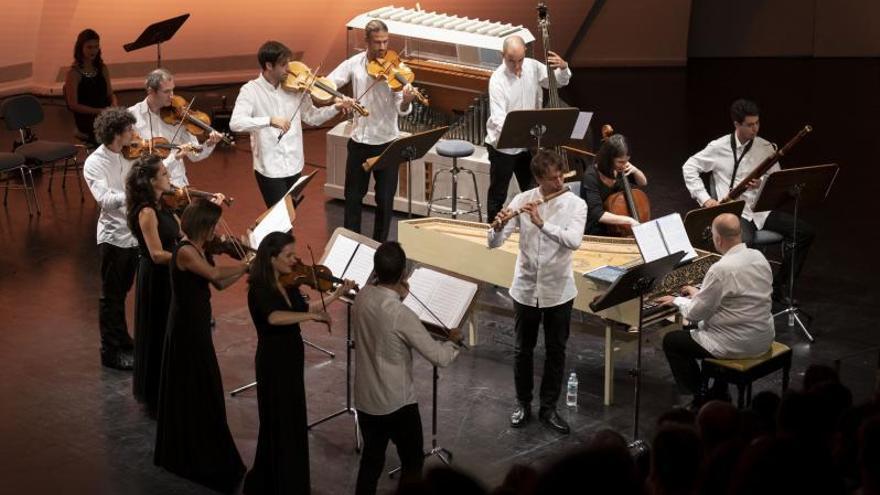 Los integrantes de la Orquesta Barroca de Tenerife.