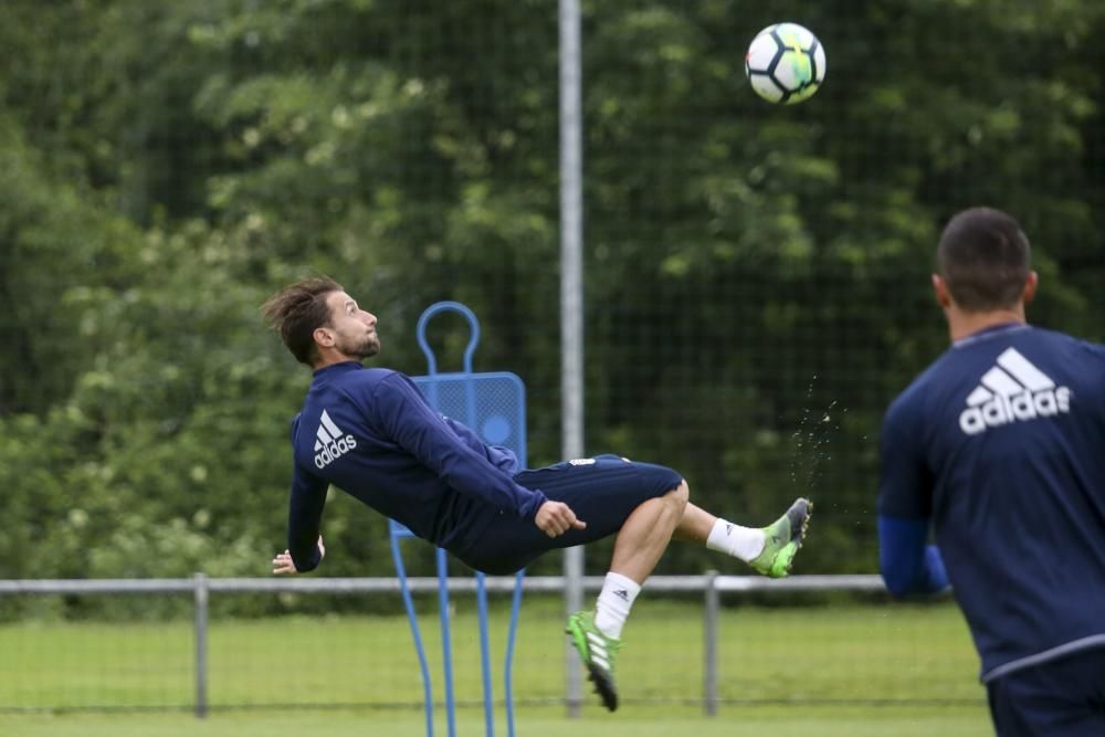 Entrenamiento del Oviedo