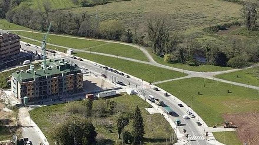 Una vista aérea de La Barquerina.