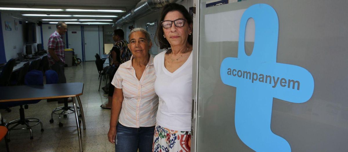 "Respiro i em dic: aguanta, ja falta poc"