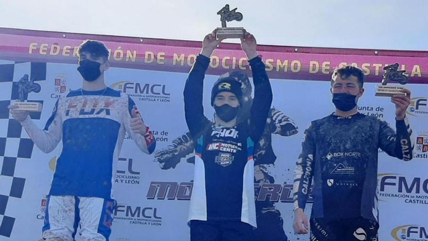 Primera victoria de la temporada de Pablo Gutiérrez en el Nacional de motocross