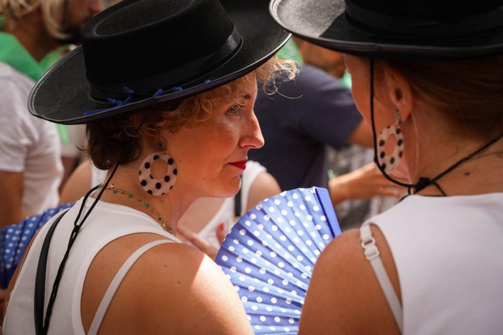 Último día de Feria en el Centro de Málaga