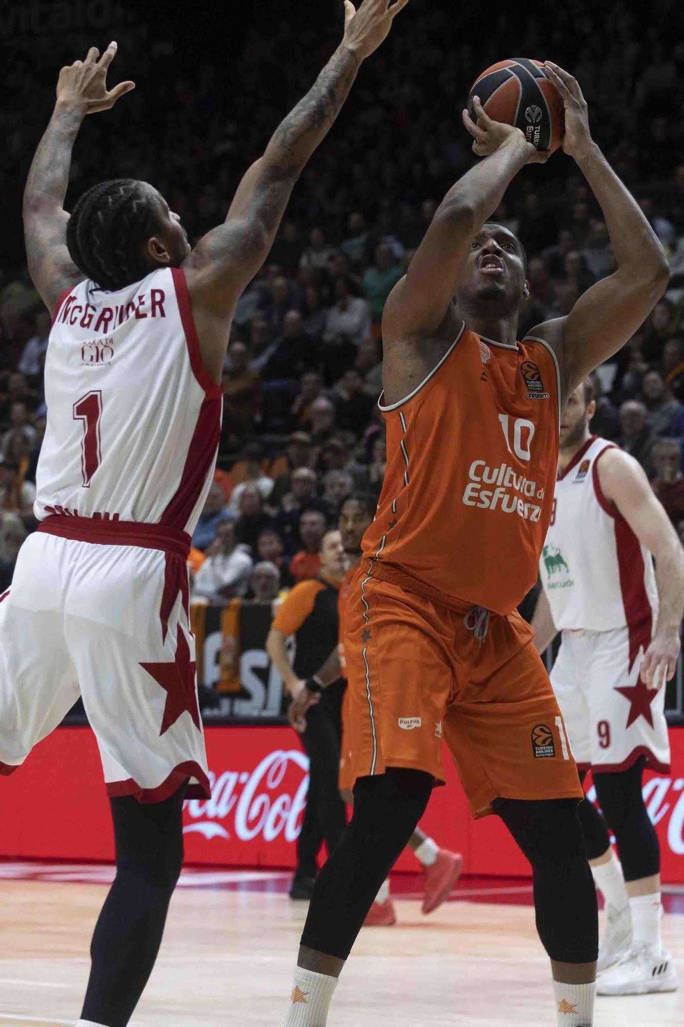 Partido de Euroliga Vlc Basket - EA Milán