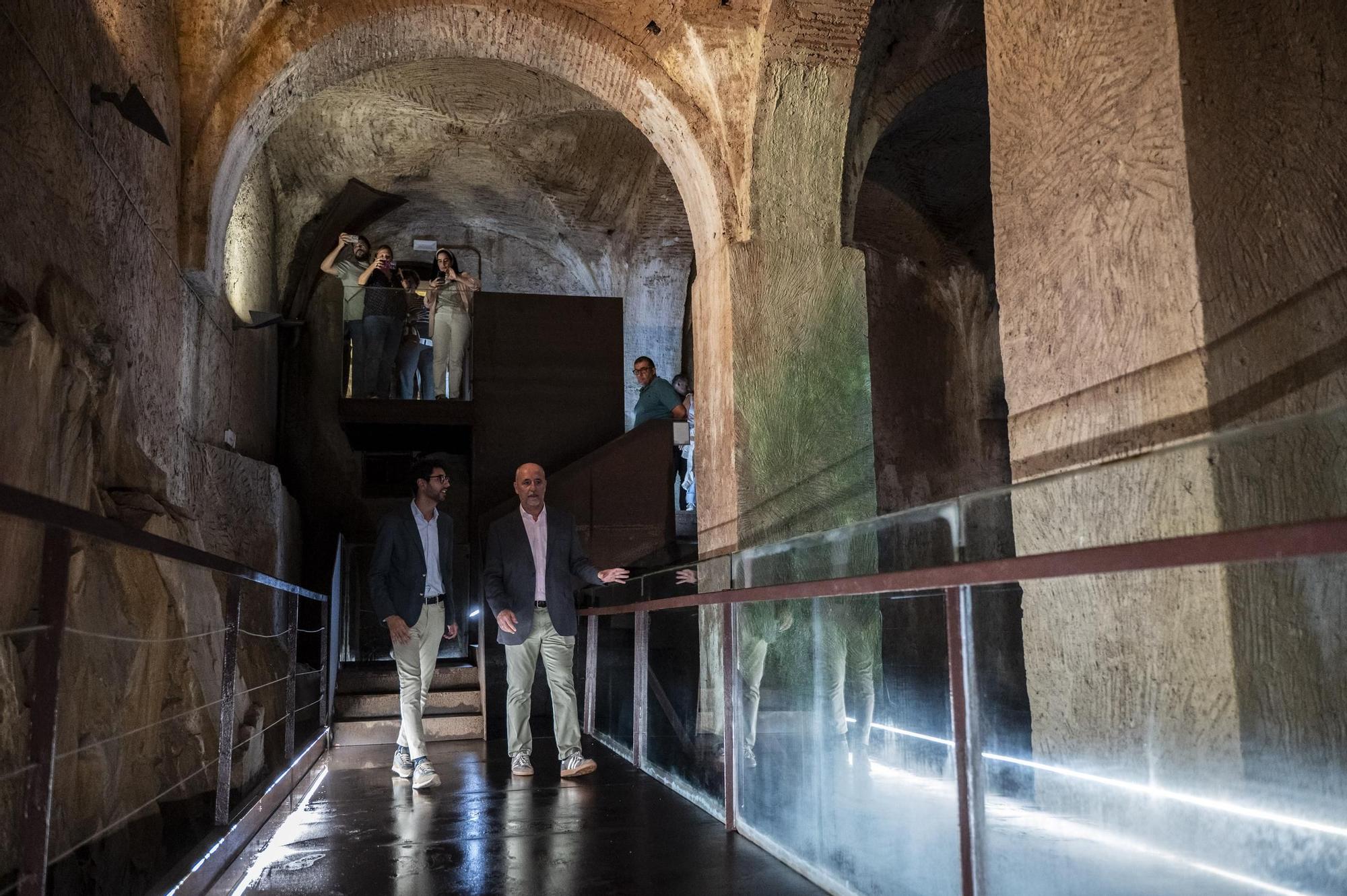 Galería | Así ha quedado el aljibe de la Preciosa Sangre de Cáceres