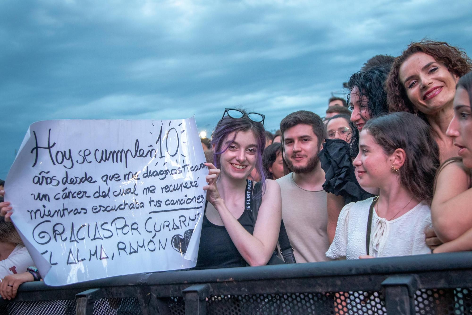 Así se vivió el concierto de Melendi en Badajoz