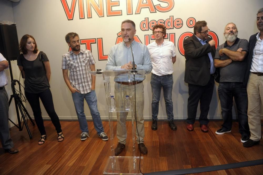 Inauguración de Viñetas desde o Atlántico 2016