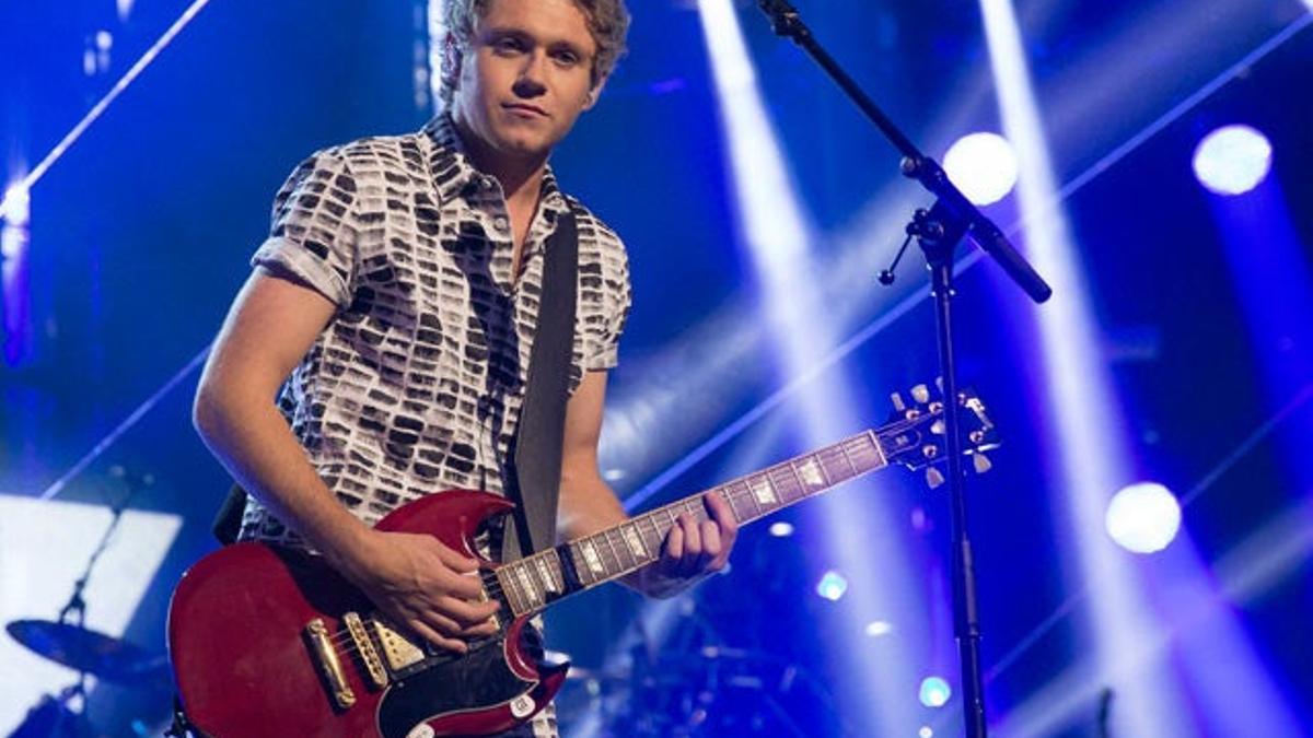 A Niall Horan le dieron un trastazo con un móvil en pleno concierto