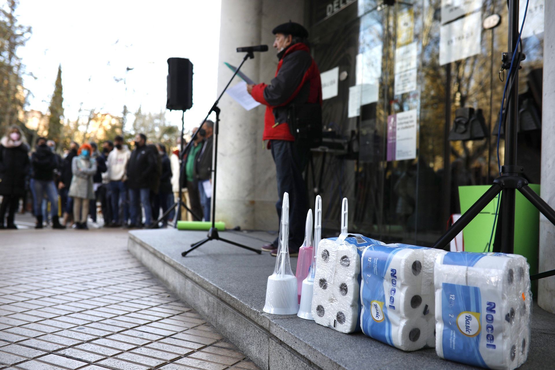 GALERÍA | La movilización para desbloquear la biorrefinaría en Barcial, en imágenes