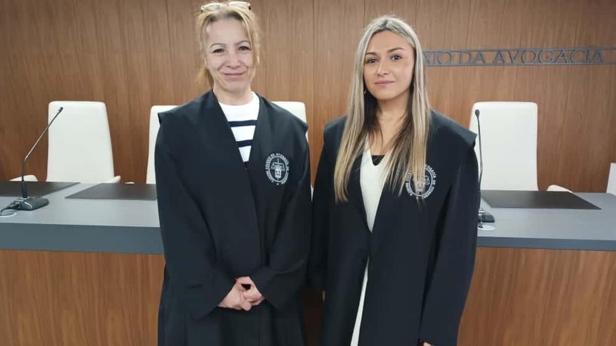 Carmen María Carballo y Clara Vázquez Maldonado.