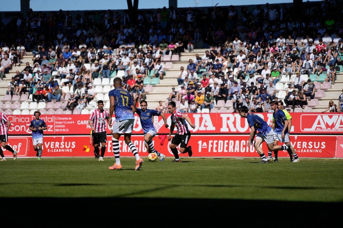 GALERÍA | Imágenes del partido entre el Zamora CF y Unionistas de Salamanca