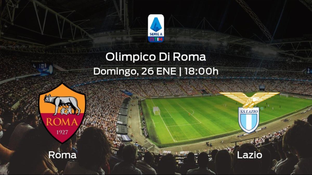 Previa del partido de la jornada 21: Roma - Lazio