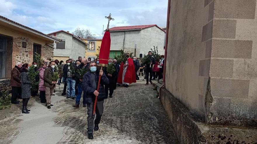 Laurel para la “Cama de Cristo” en Bercianos de Aliste