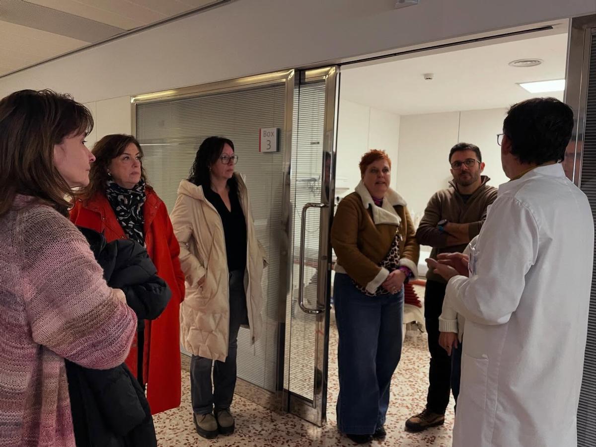 La reunió amb els serveis d'infermeria de l'Alt Pirineu