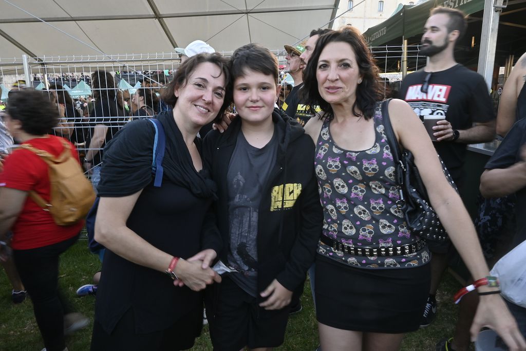 Ambiente de la segunda jornada del Rock Imperium Festival en Cartagena