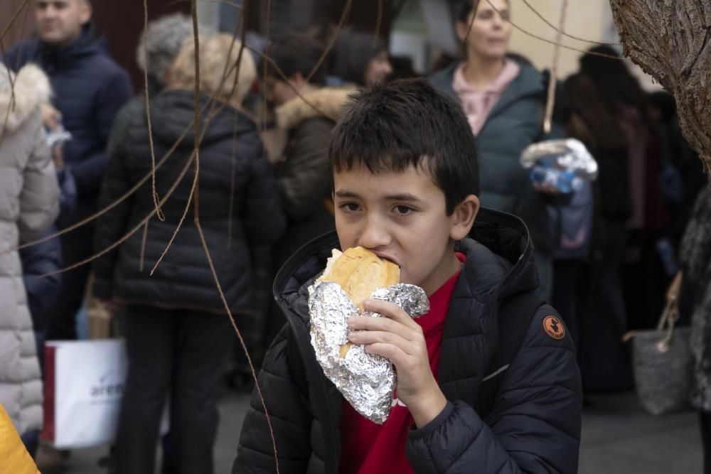 Operación Bocata en Zamora 2020.