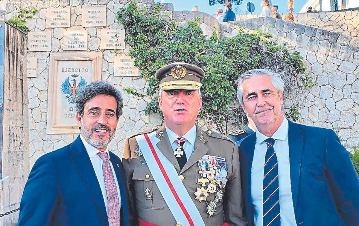 Pau Collado, Fernando Gracia y Michel Magnier