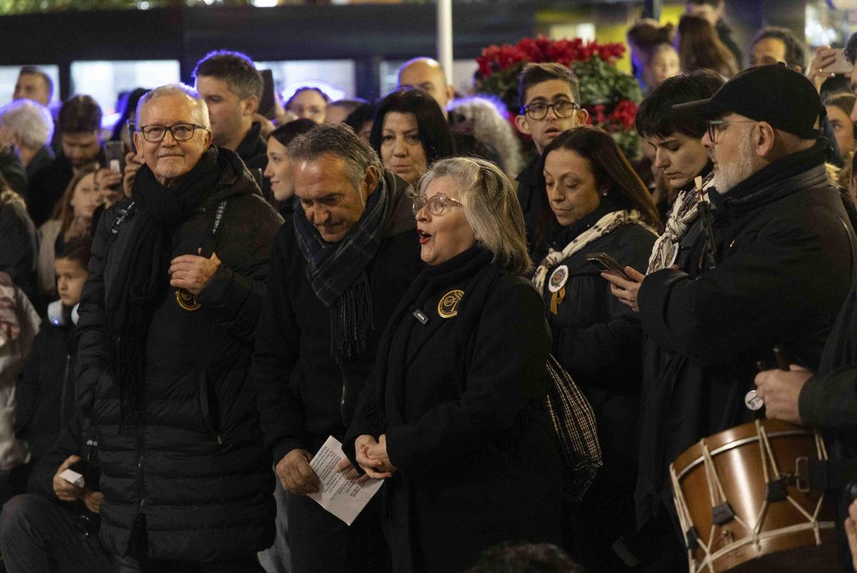 Las imágenes de la Nit d'Albaes en Sagunt
